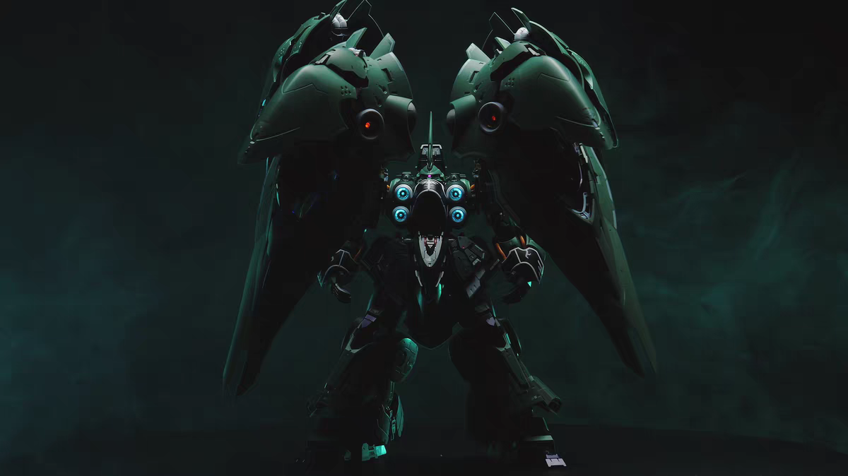 Axis Model Solomon 1/100 Kshatriya 22cm Model Kit w/LED Kit