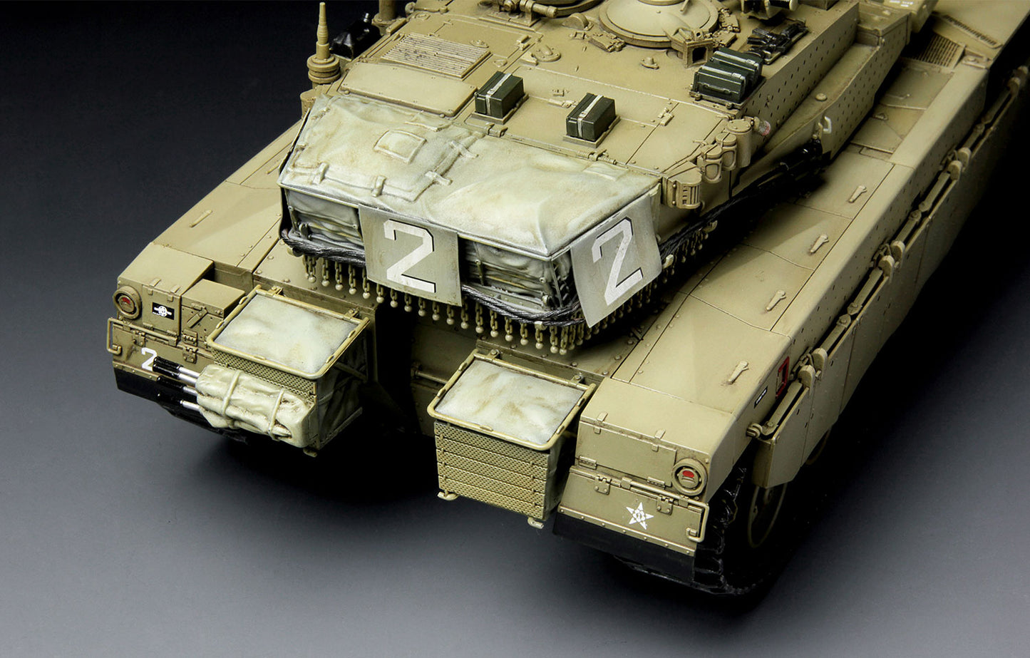 Meng 1/35 ISRAEL MAIN BATTLE TANK MERKAVA Mk.3 BAZ w/NOCHRI DALET MINE ROLLER SYSTEM Plastic Model Kit TS-005