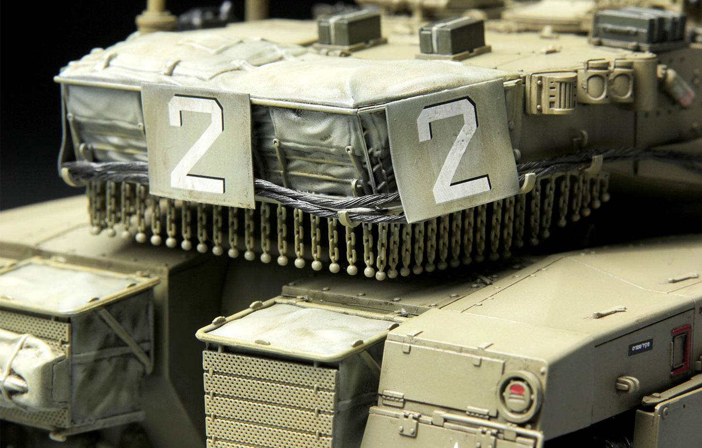 Meng 1/35 ISRAEL MAIN BATTLE TANK MERKAVA Mk.3 BAZ w/NOCHRI DALET MINE ROLLER SYSTEM Plastic Model Kit TS-005