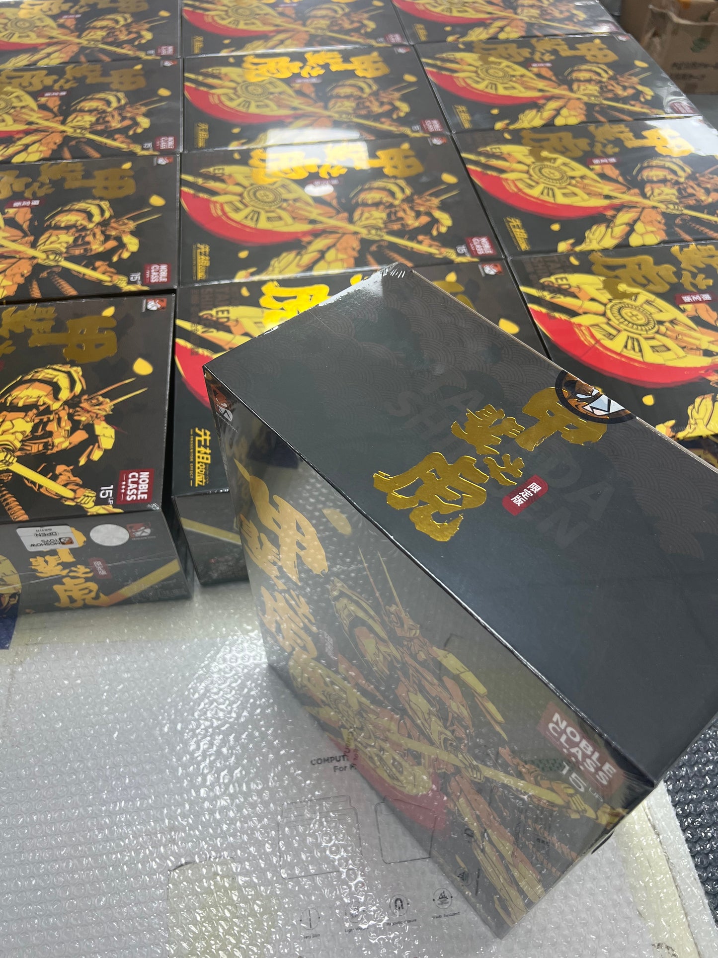 [In Stock] Moshow Toys MCT-J02 Nobel Class 29cm Takeda Shingen Limited Edition-Black Gold Version