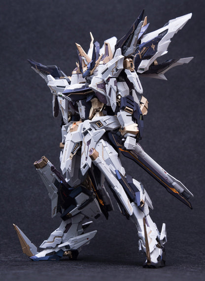 [In Stock] In Era+ 1/100 MG Size Aurora Model Kit with Metal Skeleton 22cm Tall