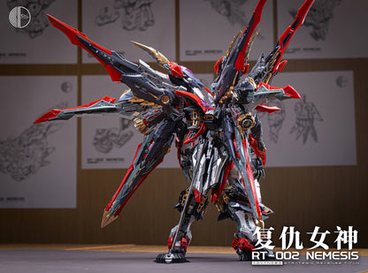 [In Stock] Infinite Dimension 1/100 MG Size RT-002 Nemesis 22cm Tall Model Kit