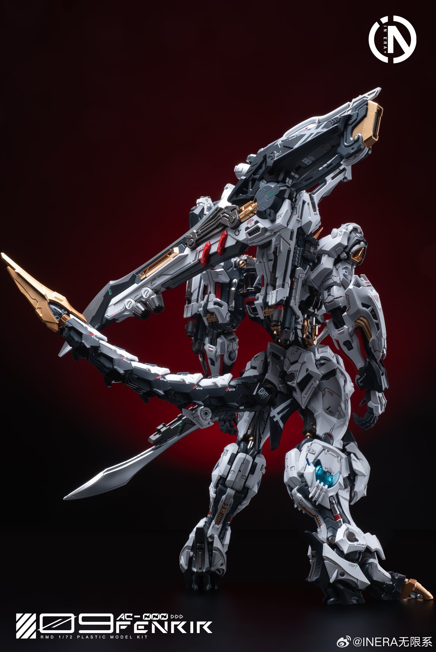 [Pre-order] In Era+ 1/72 F.N.R. FENRIR Plastic Model Kit 27cm Tall