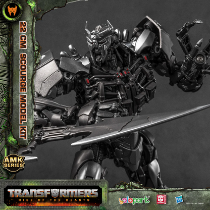 [Preorder] Yolopark Transformers Rise of the Beasts AMK Series 22cm Scourge Pre-assembled Model Kit