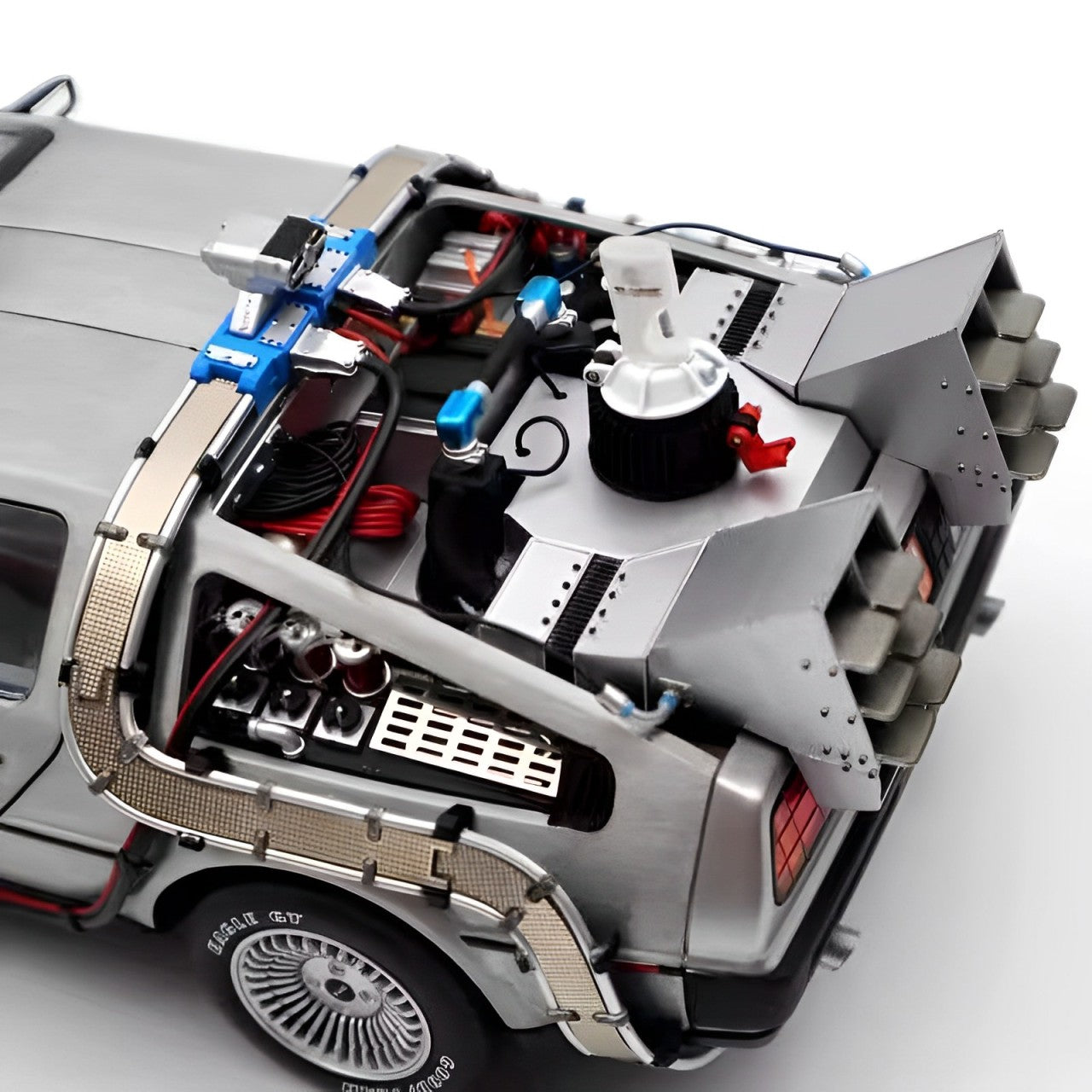 [In Stock] Hot Wheels 1:18 Elite Back To The Future DMC DeLorean Diecast Car