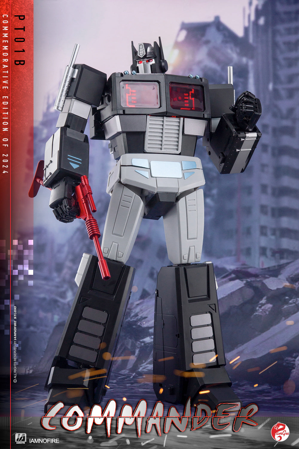 [Pre-order] Pangu Toys PT-01B G1 Nemesis Prime 45cm Transformable Action Figure