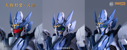 [In Stock] MJZ 1/100 MG Size Tengu Judge Yoshitsune Plastic Model Kit with Metal Skeleton 23cm Tall