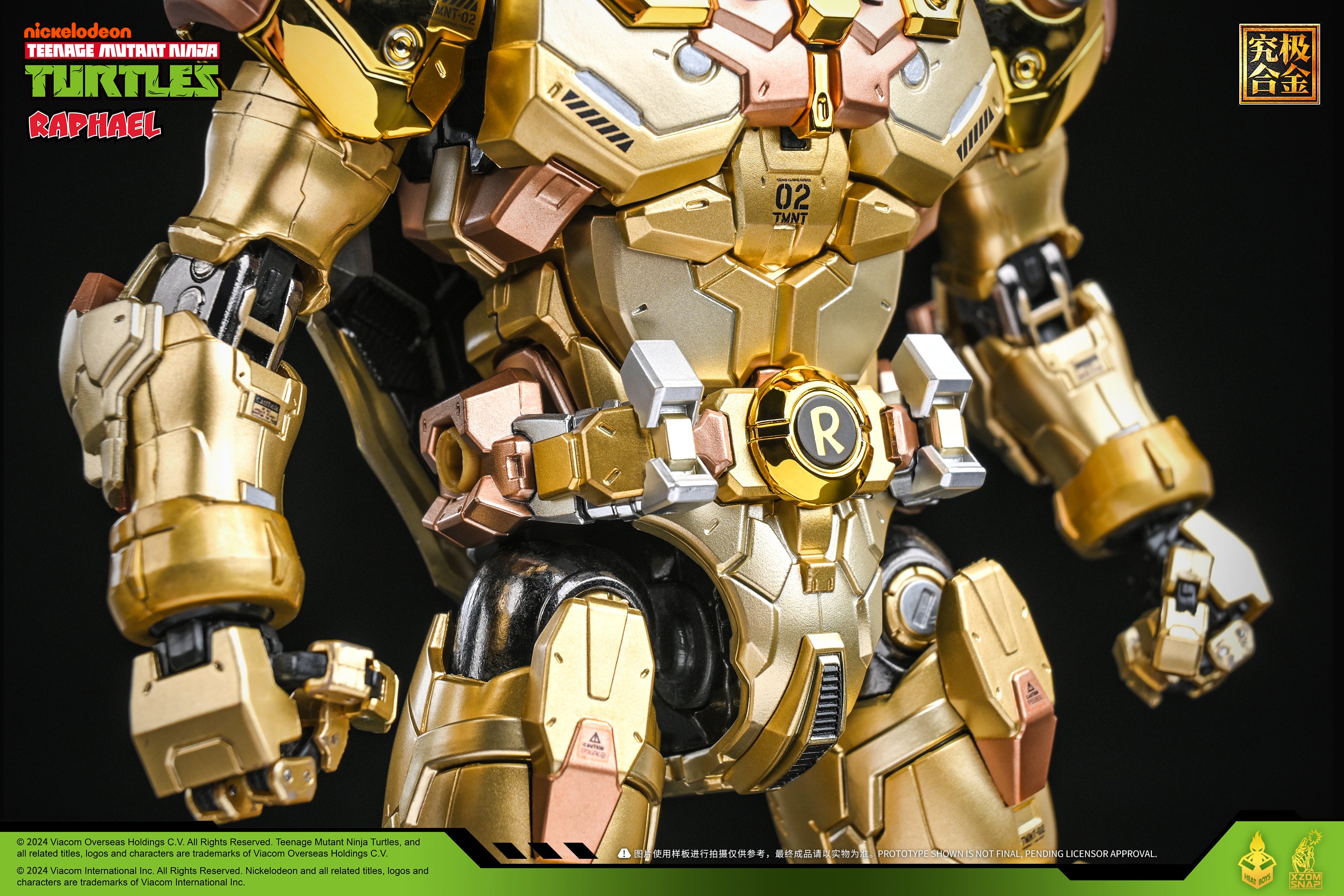 Preorder] Heatboys TMNT Raphael Teenage Mutant Ninja Turtles Alloy