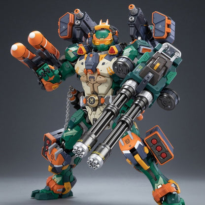[In Stock] Heatboys HB0014 TMNT Michelangelo Mutant Ninja Turtles Action Figure