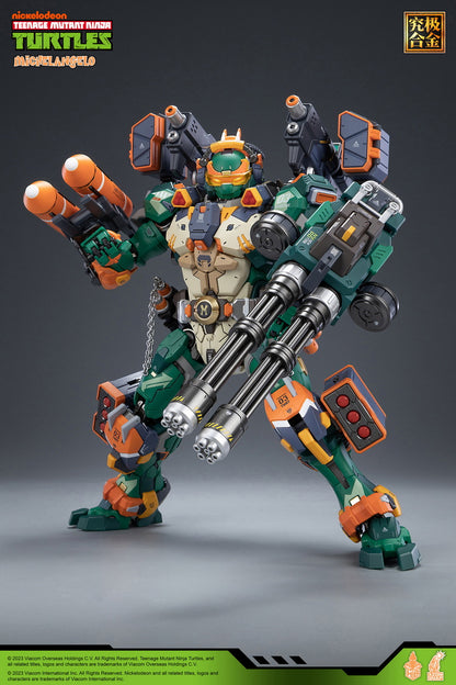 [In Stock] Heatboys HB0014 TMNT Michelangelo Mutant Ninja Turtles Action Figure