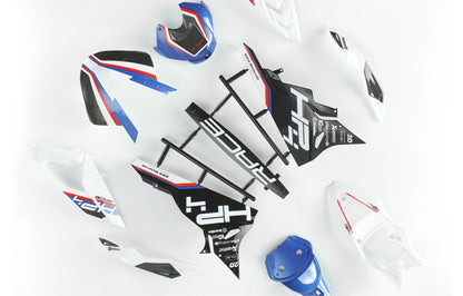 [In Stock] Meng MT-004s BMW HP4 RACE Motorcycle Pre-colored Edition Model Kit