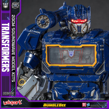 [Pre-order] Yolopark Transformers AMK PRO 20cm Soundwave Model Kit with Diecast