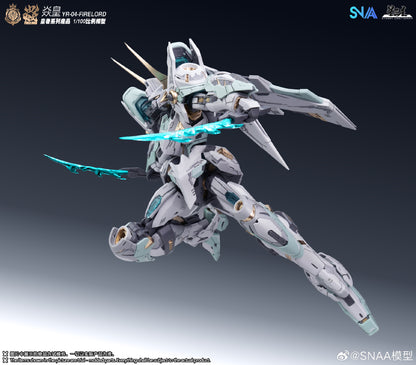 [In Stock] SNAA 1/100 MG size Fire Lord YR-04 Plastic Model Kit 22cm Tall