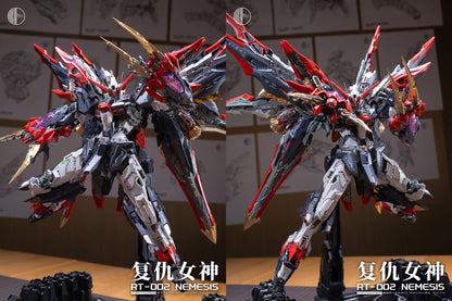 [In Stock] Infinite Dimension 1/100 MG Size RT-002 Nemesis 22cm Tall Model Kit