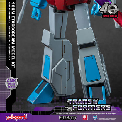 [In Stock] Yolopark Transformers Amk Pro G1 Starscream Model Kit 19cm Tall