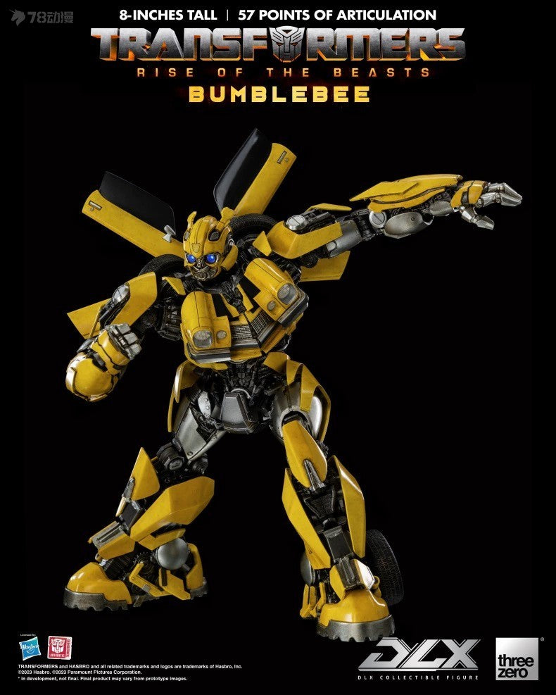 [Pre-order] Threezero DLX Transformers Bumblebee (Rise of the Beasts Ver.) 23cm Action Figure