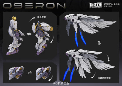 [In Stock] Mecha Core Industry 1/100 MG Oberon Wing Gundam Model Kit 23cm Tall