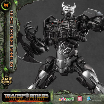 [Preorder] Yolopark Transformers Rise of the Beasts AMK Series 22cm Scourge Pre-assembled Model Kit