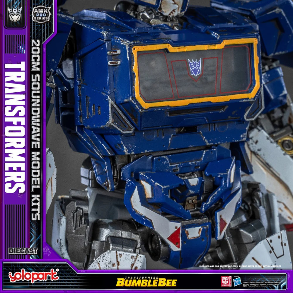 [Pre-order] Yolopark Transformers AMK PRO 20cm Soundwave Model Kit with Diecast