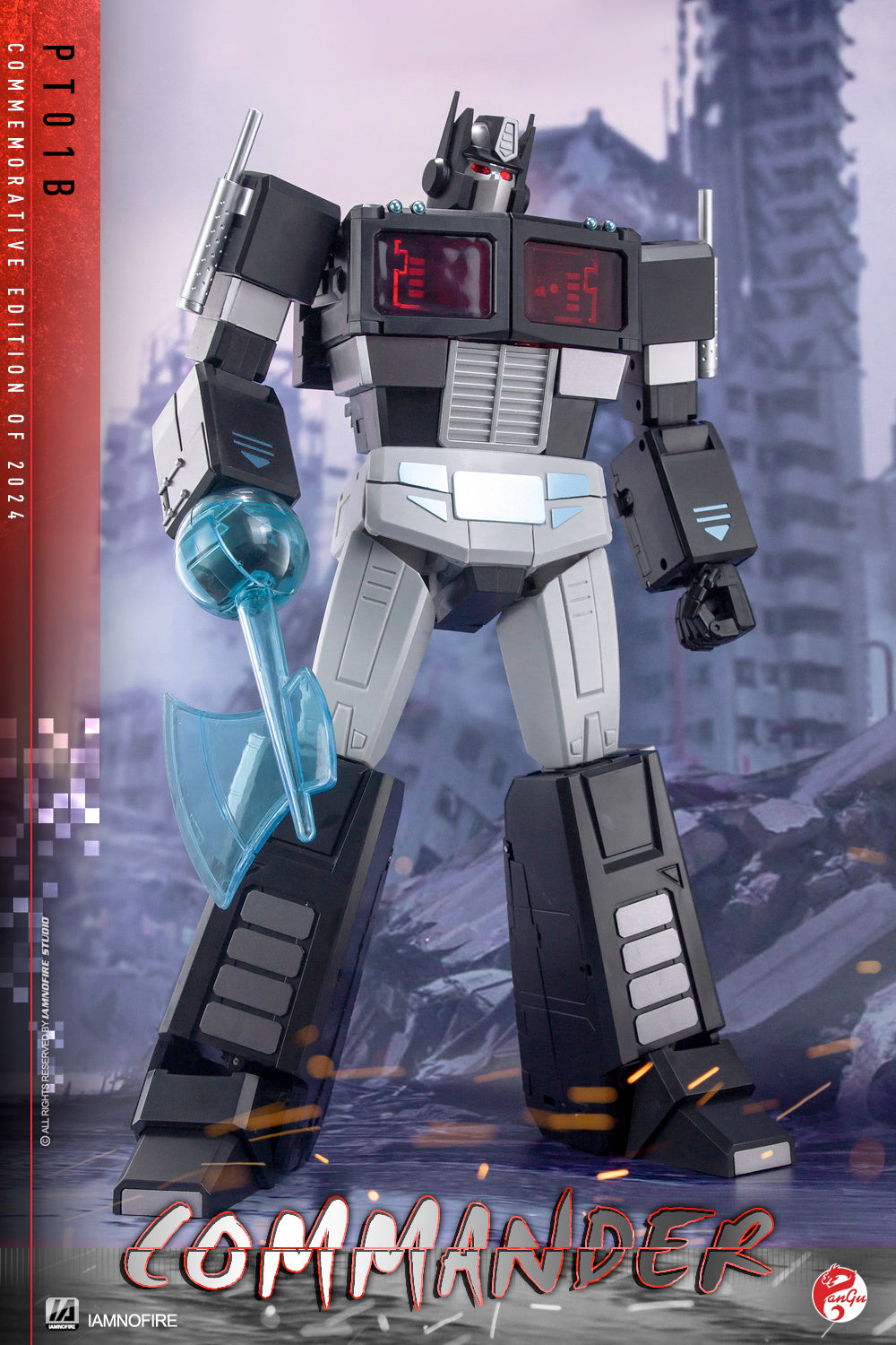 [Pre-order] Pangu Toys PT-01B G1 Nemesis Prime 45cm Transformable Action Figure