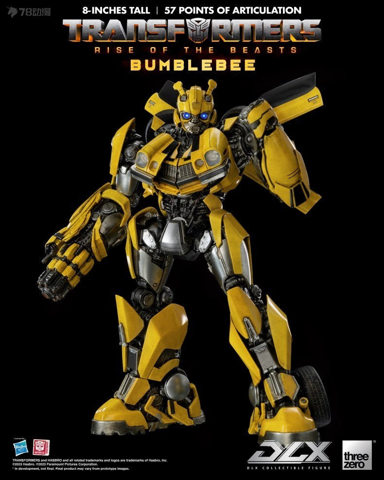 [Pre-order] Threezero DLX Transformers Bumblebee (Rise of the Beasts Ver.) 23cm Action Figure