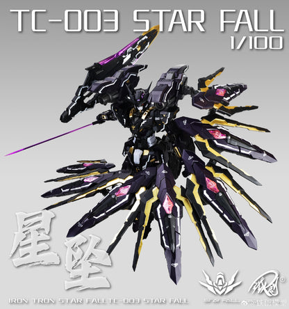 [In Stock] Iron Toys 1/100 Star Fall 22cm Model Kit Alloy Skeleton & LED Lights
