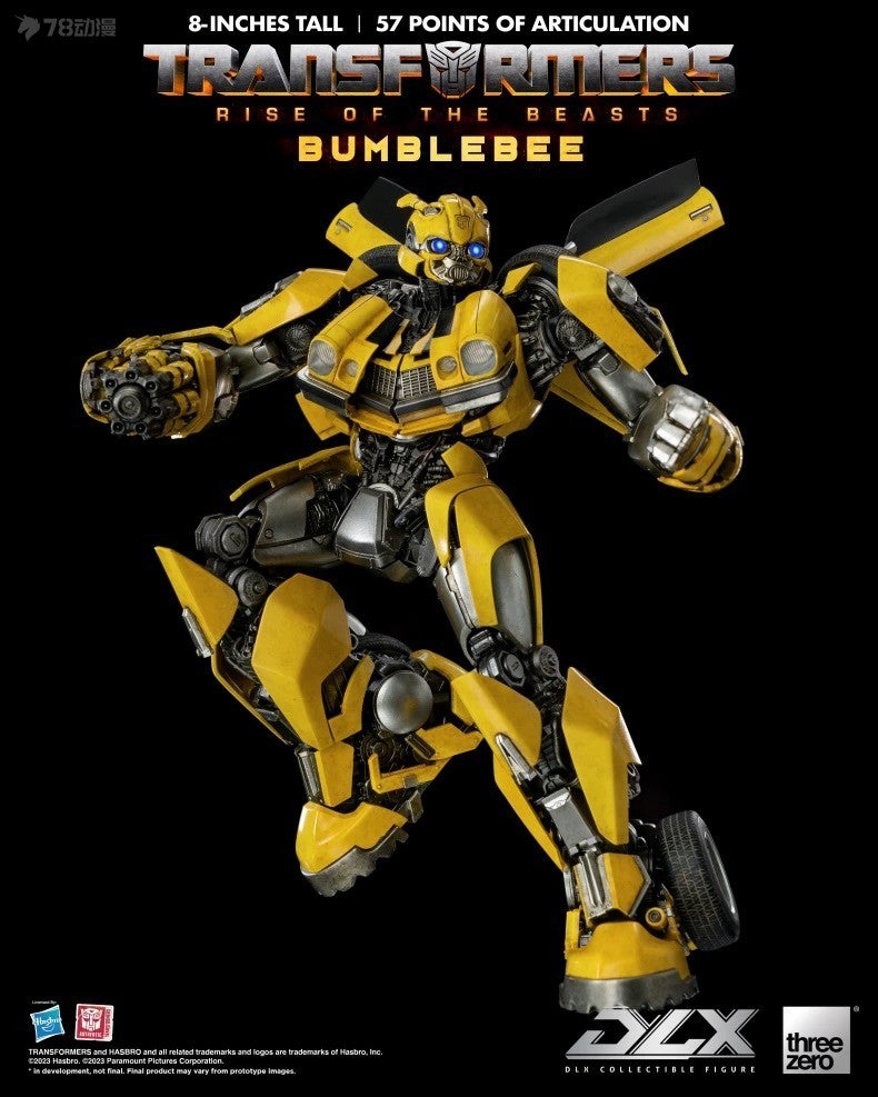 [Pre-order] Threezero DLX Transformers Bumblebee (Rise of the Beasts Ver.) 23cm Action Figure