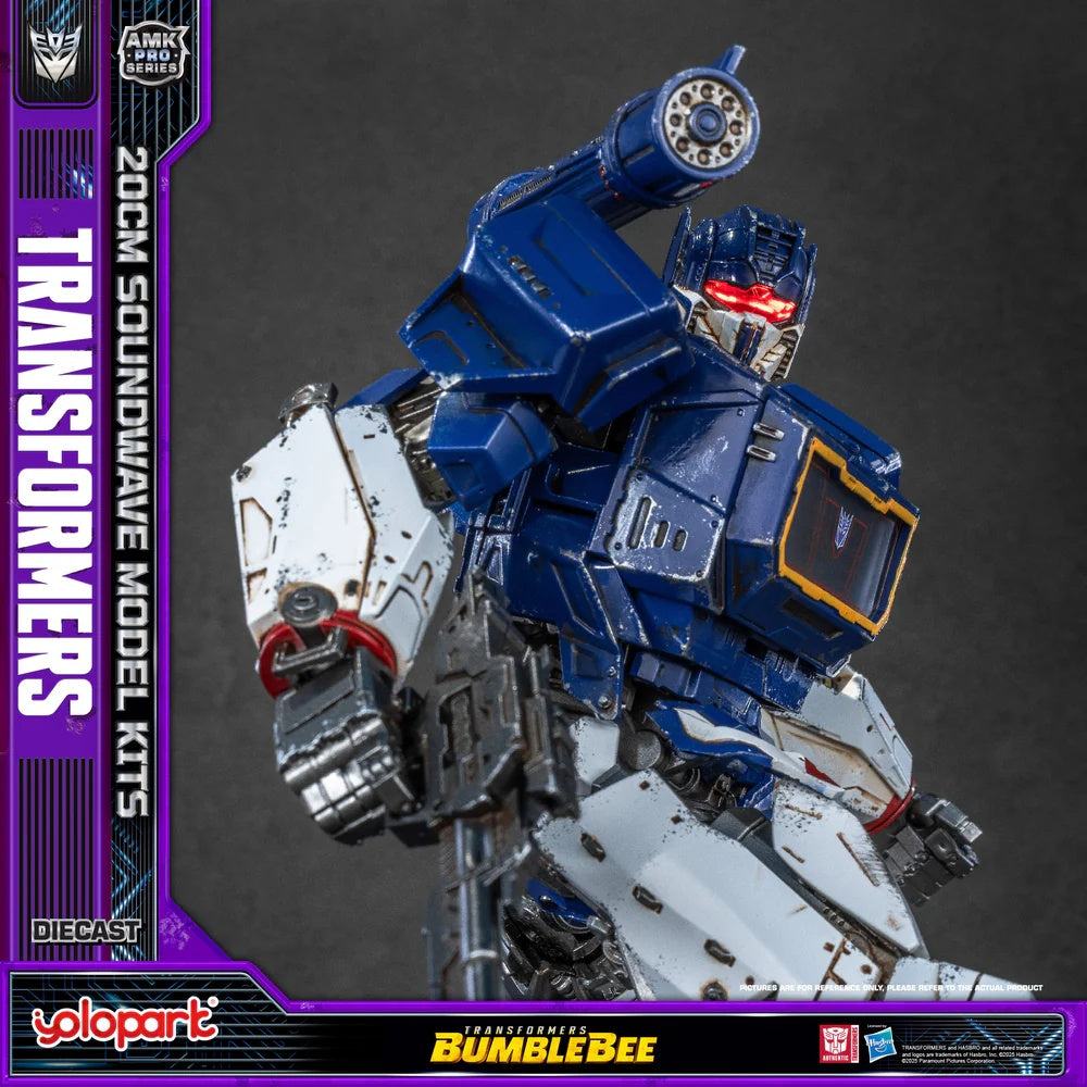 [Pre-order] Yolopark Transformers AMK PRO 20cm Soundwave Model Kit with Diecast