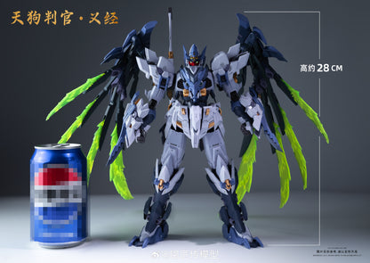 [In Stock] MJZ 1/100 MG Size Tengu Judge Yoshitsune Plastic Model Kit with Metal Skeleton 23cm Tall