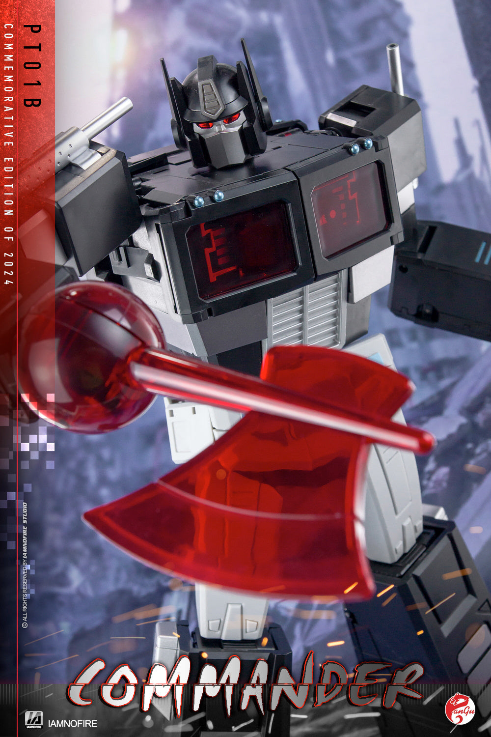 [Pre-order] Pangu Toys PT-01B G1 Nemesis Prime 45cm Transformable Action Figure