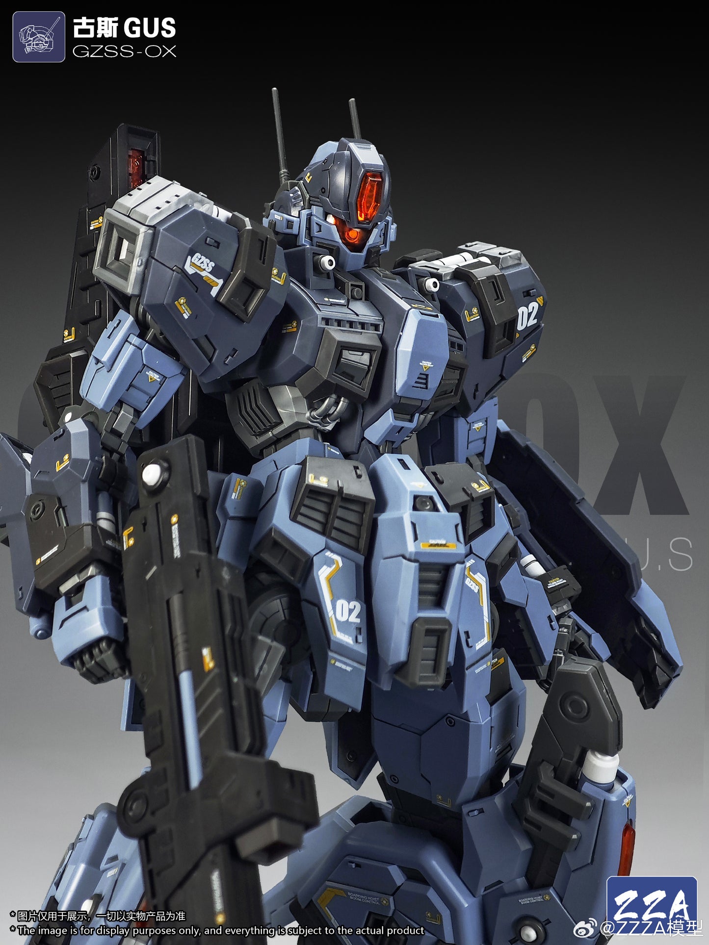 [Pre-order] ZZA 1/100 MG Size Gus Plastic Model Kit 21cm Tall