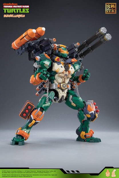 [In Stock] Heatboys HB0014 TMNT Michelangelo Mutant Ninja Turtles Action Figure