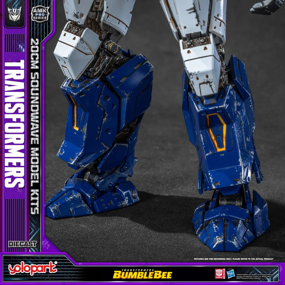 [Pre-order] Yolopark Transformers AMK PRO 20cm Soundwave Model Kit with Diecast