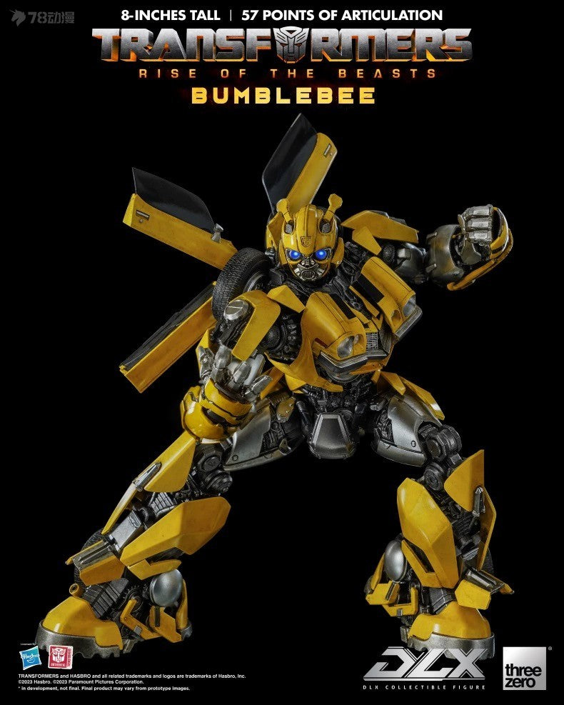 [Pre-order] Threezero DLX Transformers Bumblebee (Rise of the Beasts Ver.) 23cm Action Figure