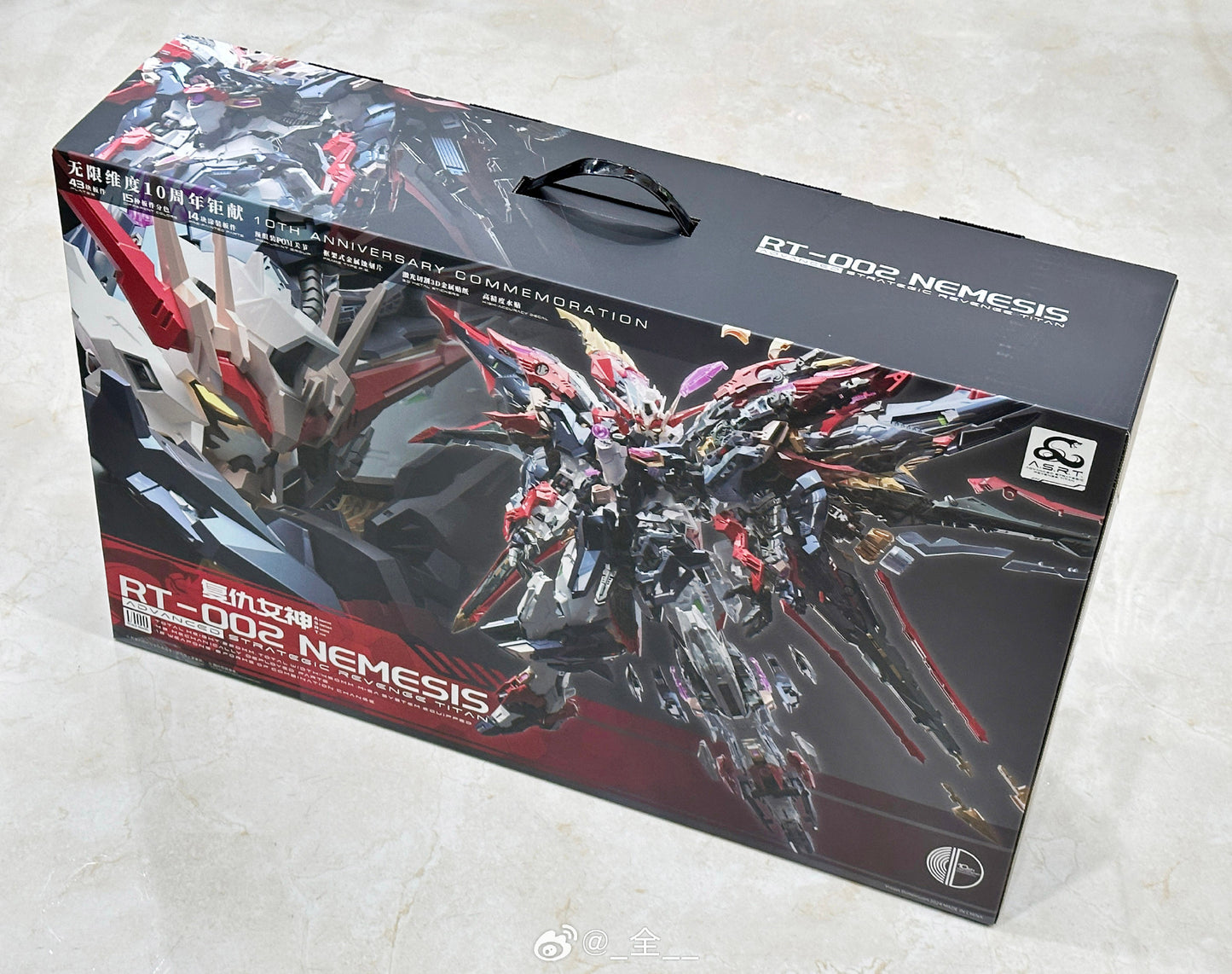 [In Stock] Infinite Dimension 1/100 MG Size RT-002 Nemesis 22cm Tall Model Kit