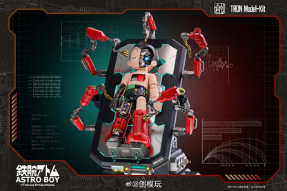 [In Stock] Tron Astro Boy Mighty Atom DX Edition (Simple Level) 30cm Model Kit w/ Assembly Table