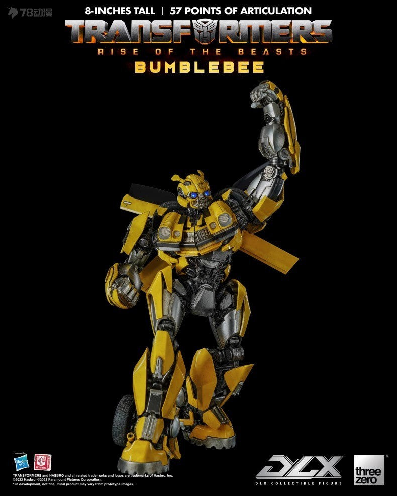 [Pre-order] Threezero DLX Transformers Bumblebee (Rise of the Beasts Ver.) 23cm Action Figure