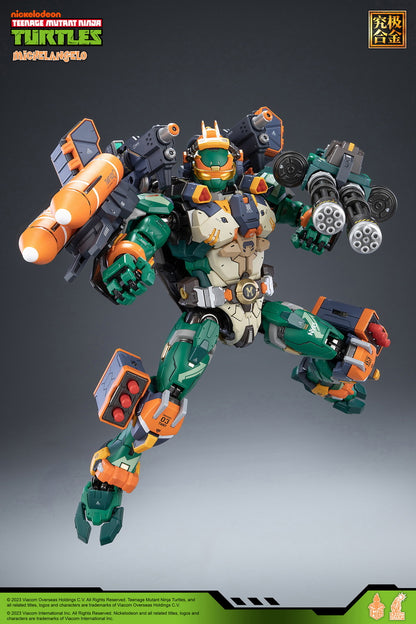 [In Stock] Heatboys HB0014 TMNT Michelangelo Mutant Ninja Turtles Action Figure