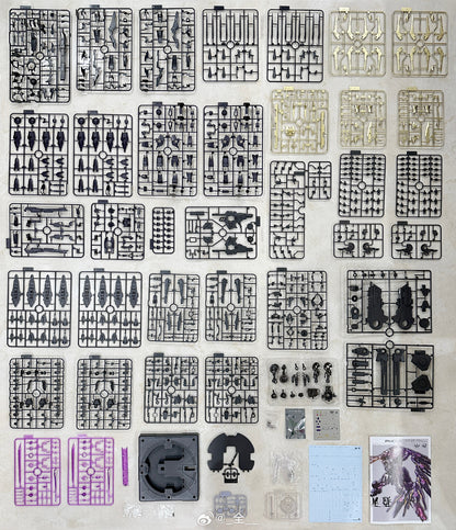 [In Stock] Iron Toys 1/100 Star Fall 22cm Model Kit Alloy Skeleton & LED Lights
