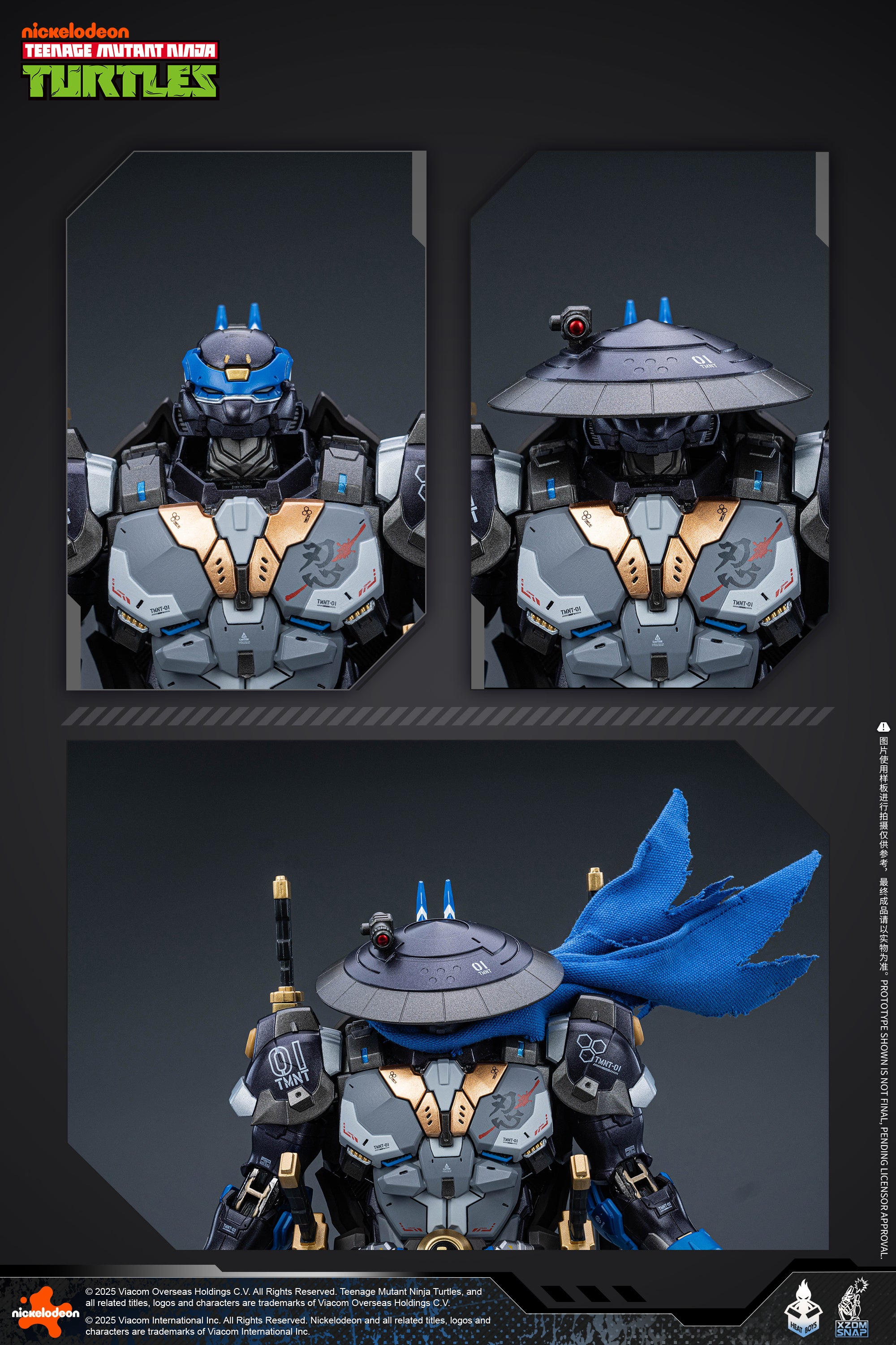 In Stock] Heatboys TMNT Leonardo 40th Anniversary Limited Edition