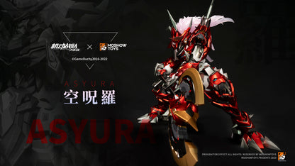[In Stock] Moshow MSX002 Kidou Sentai Iron Saga Asyura Action Figure 30cm Tall