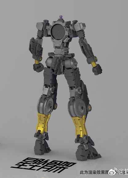 [In Stock] Iron Toys 1/100 Star Fall 22cm Model Kit Alloy Skeleton & LED Lights