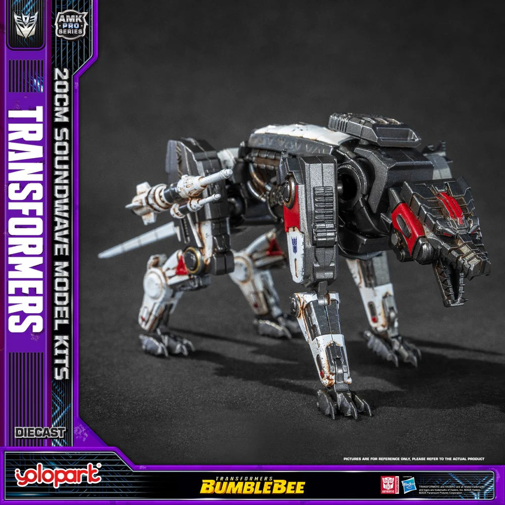 [Pre-order] Yolopark Transformers AMK PRO 20cm Soundwave Model Kit with Diecast