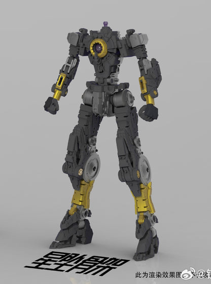 [In Stock] Iron Toys 1/100 Star Fall 22cm Model Kit Alloy Skeleton & LED Lights