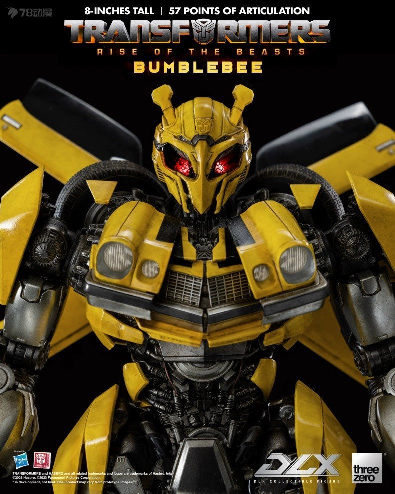 [Pre-order] Threezero DLX Transformers Bumblebee (Rise of the Beasts Ver.) 23cm Action Figure