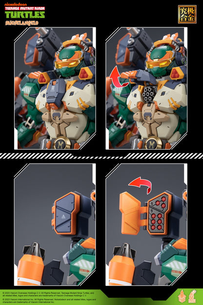 [In Stock] Heatboys HB0014 TMNT Michelangelo Mutant Ninja Turtles Action Figure