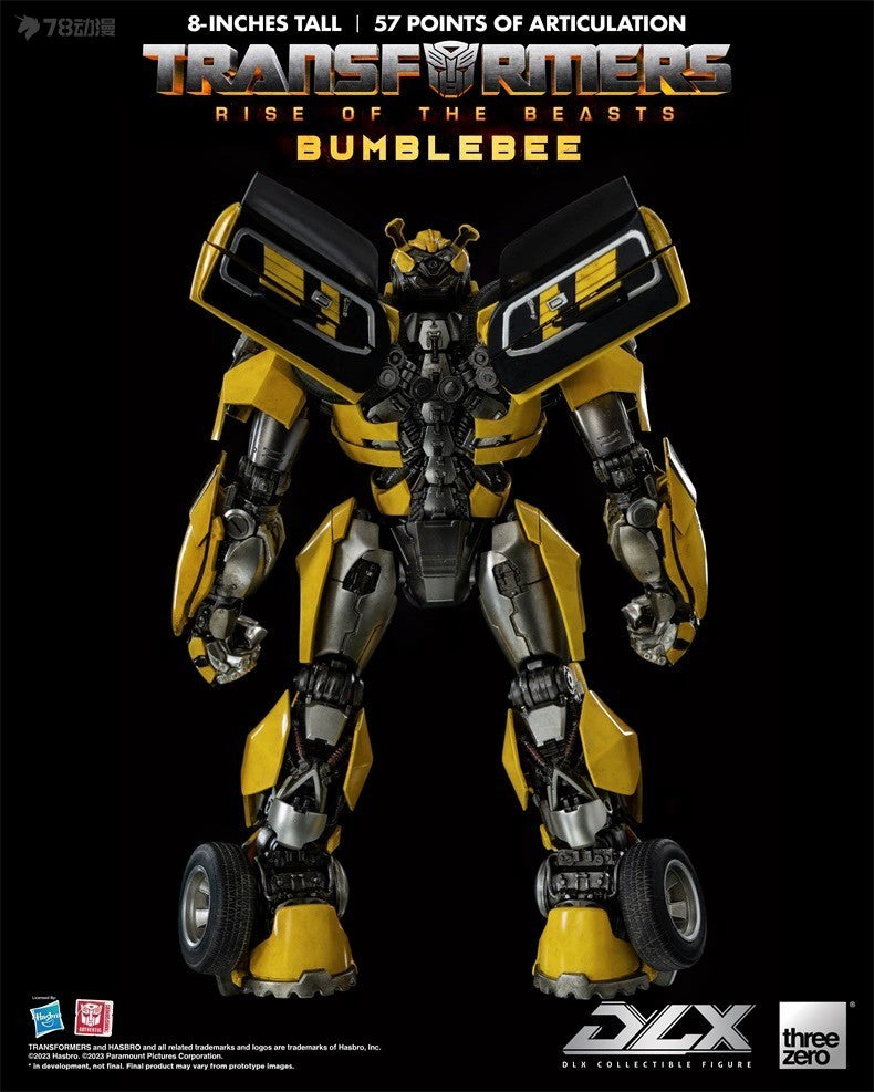 [Pre-order] Threezero DLX Transformers Bumblebee (Rise of the Beasts Ver.) 23cm Action Figure