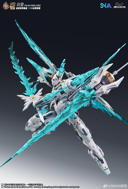 [In Stock] SNAA 1/100 MG size Fire Lord YR-04 Plastic Model Kit 22cm Tall