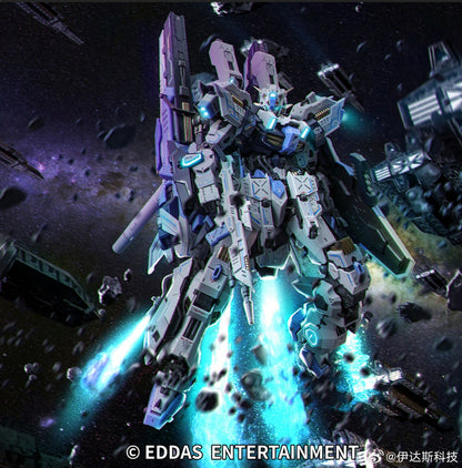 [In Stock] Eddas 1/100 MG Size Asgard Model Kit 22cm Tall with Metal Joints