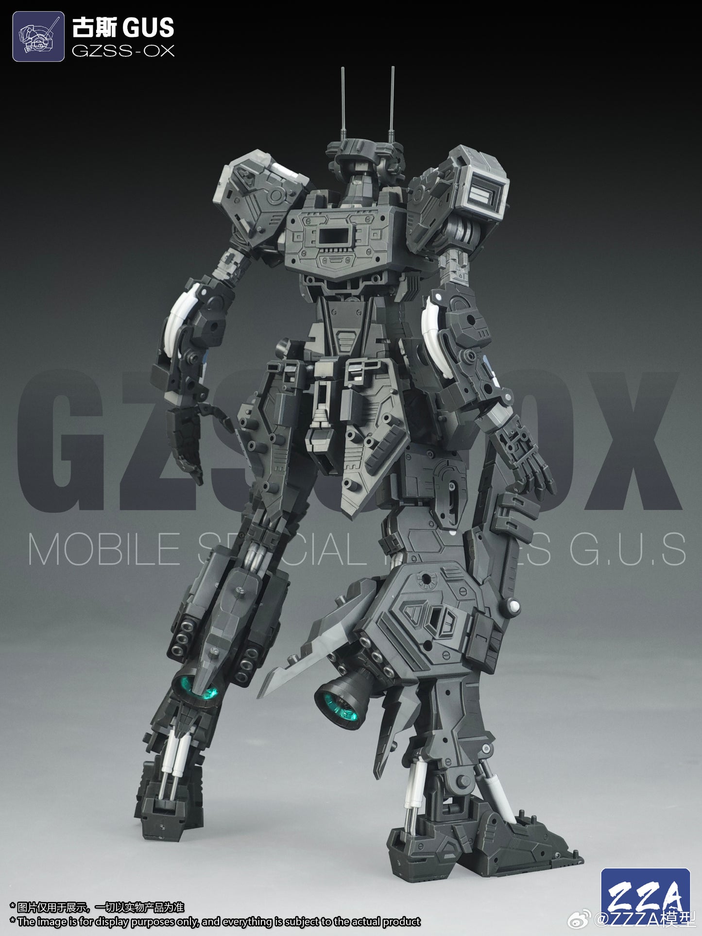 [Pre-order] ZZA 1/100 MG Size Gus Plastic Model Kit 21cm Tall